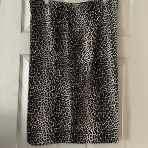 Ashley Stewart Animal Print Skirt Size 26